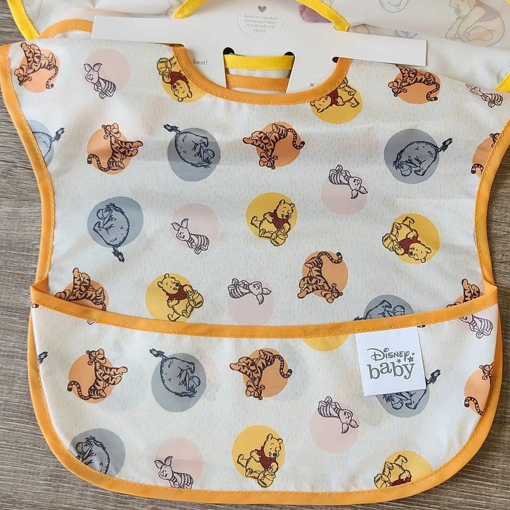 SuperBib 3 Pack: Pooh Bear and Friends NWT